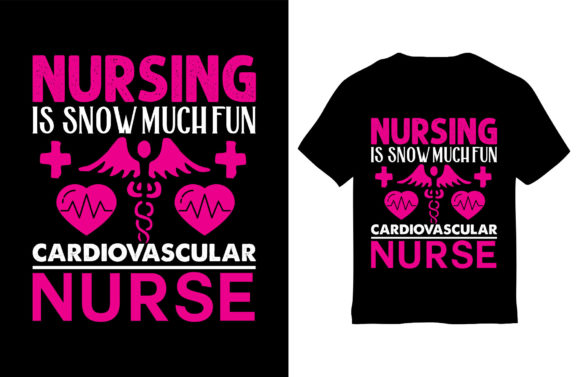 Cardiovascular Nurse Graphics for T-Shirt Designs