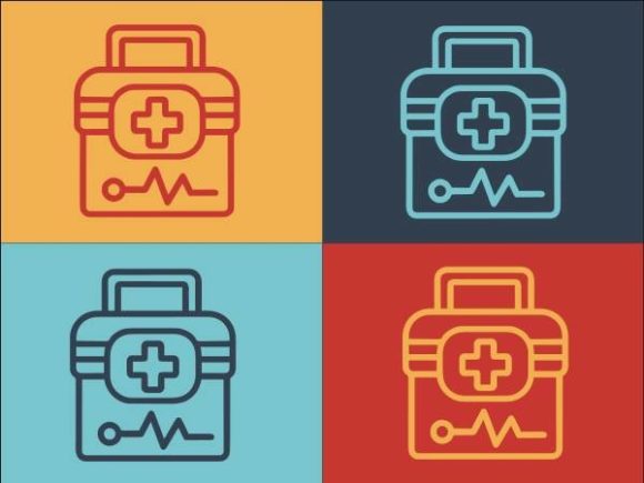 Medical Bag Graphics for Modern Logos