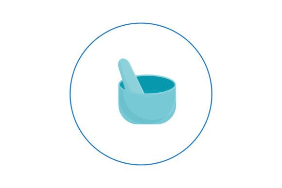 Medical Icon Medicine Crusher Graphics & Icons