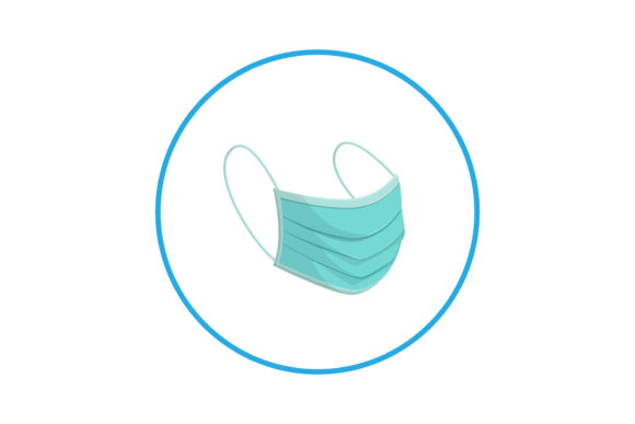 Medical Mask Graphics & Icons for Blogs