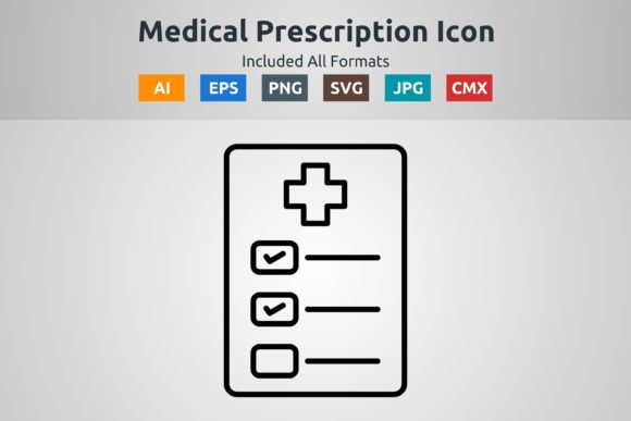 Medical Prescription Icons: A Graphics Review