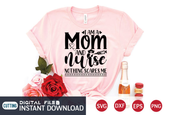 Mom & Nurse Graphics for T-Shirt Designs
