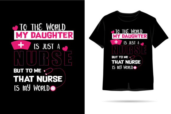 Nurse Daughter Graphics & Print Templates Review