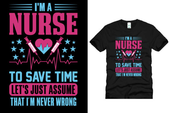 Nurse Graphics for T-Shirt Designs