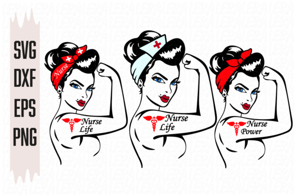Nurse Life, Nurse Power: Graphics & Illustrations