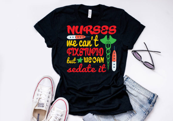 Nurse Quote Graphics for T-Shirt Designs