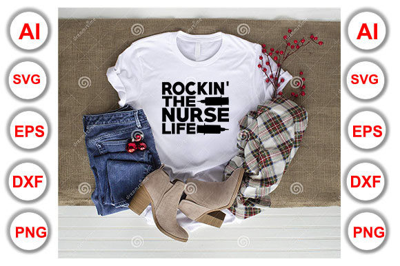Nurse Quote Graphics for T-Shirt Designs