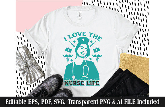 Nurse T-Shirt Design: Graphics for Crafters