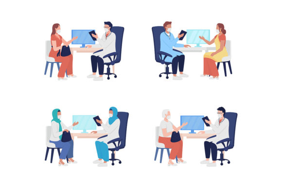 Patient Visit Graphics & Illustrations Review