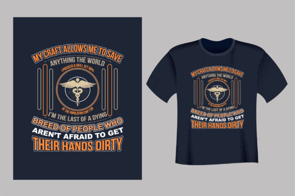 Reviewing the Medical Healthcare T-Shirt Design for Embroidery